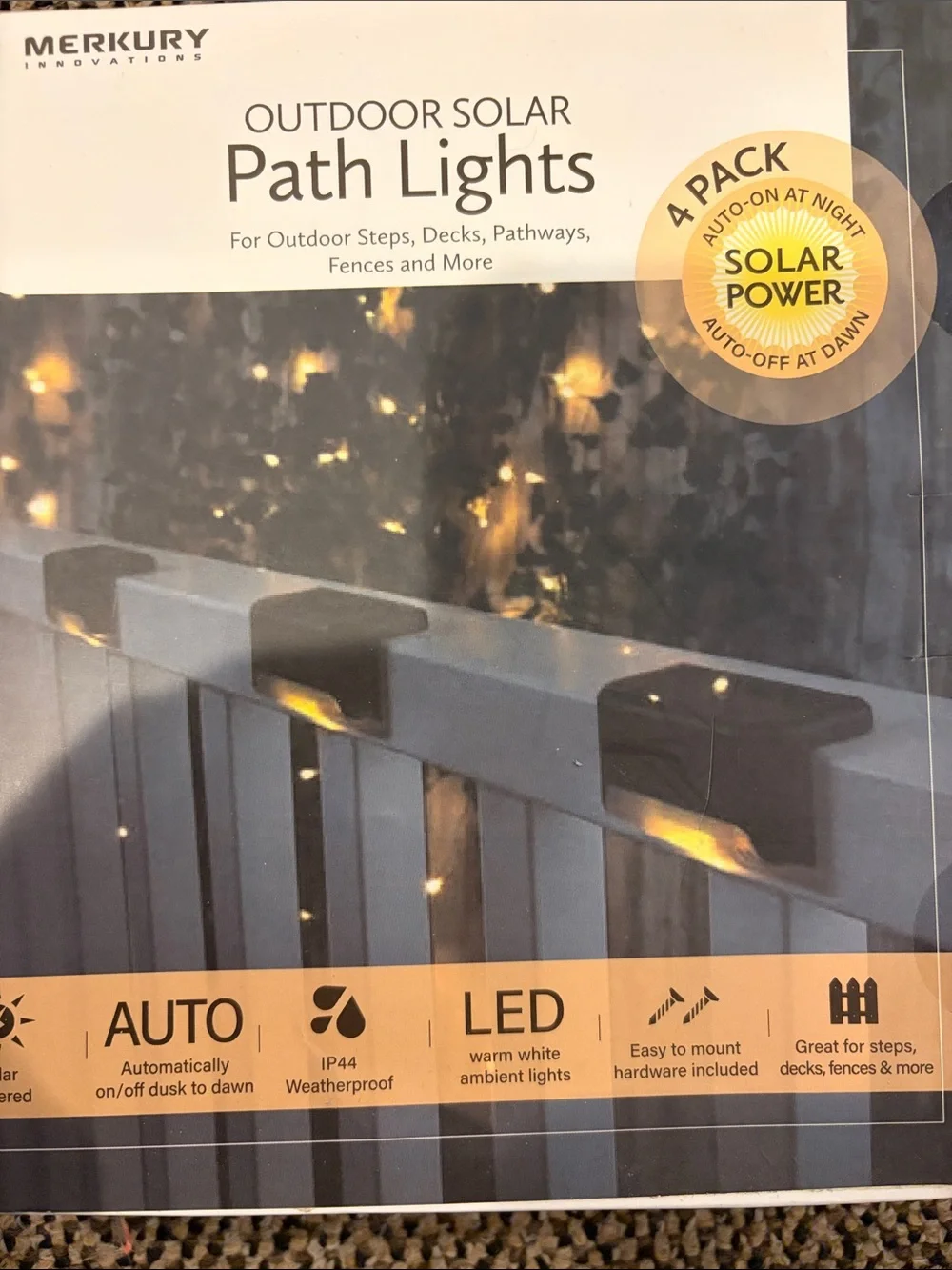 Merkury outdoor solar
